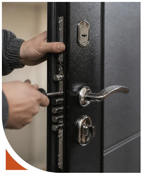 Замена замка железной двери в Воткинске от 3626 р. | Разлок-Втк
